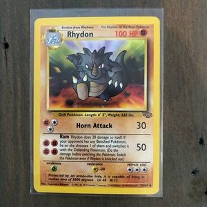 1990’s rare vintage Rhydon card 45/64